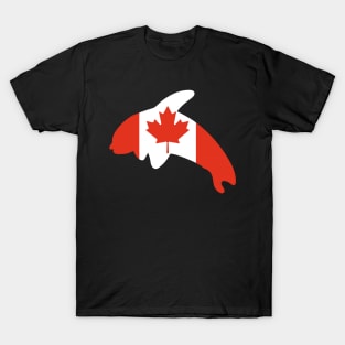 Orca Whale Canada T-Shirt